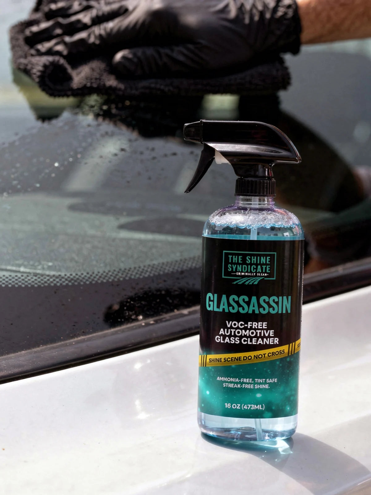 the shine syndicate automotive glass cleaner