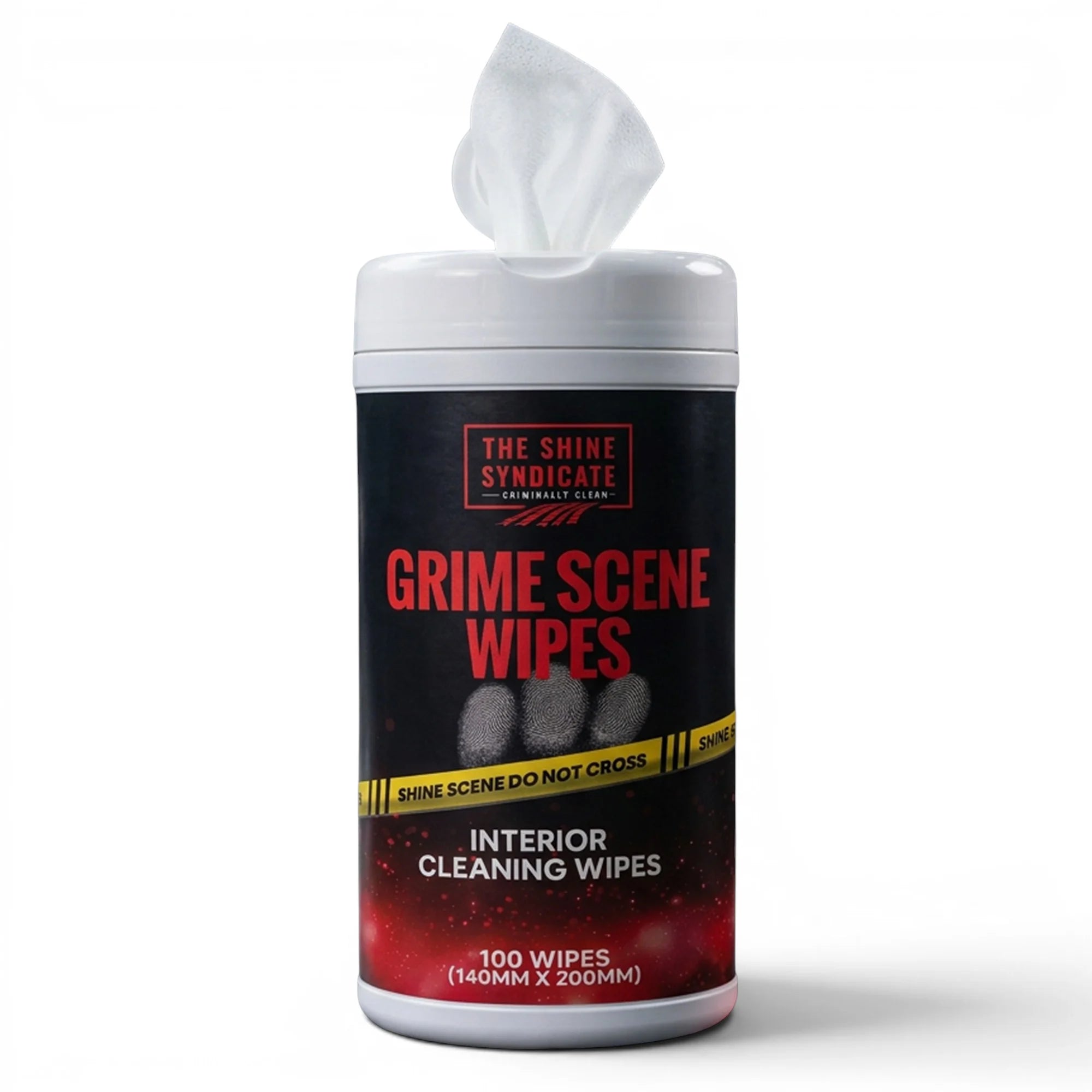 the shine syndicate grime scene interior cleaning wipes