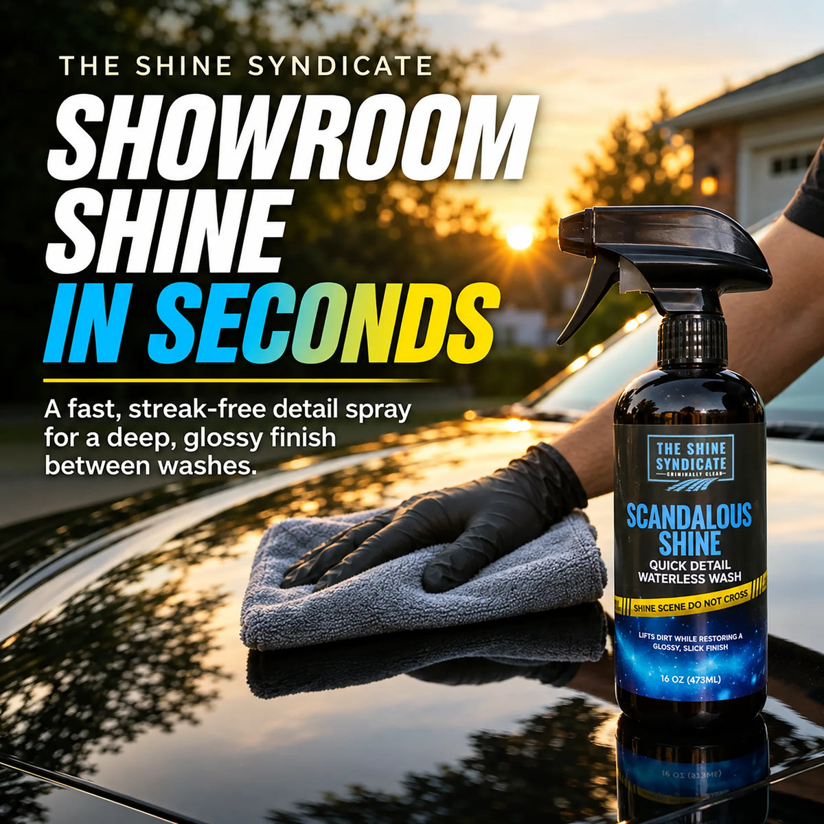 the shine syndicate scandalous shine quick detailer