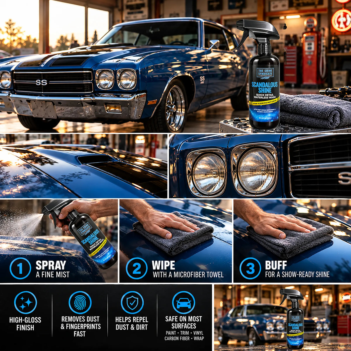 the shine syndicate scandalous shine quick detailer