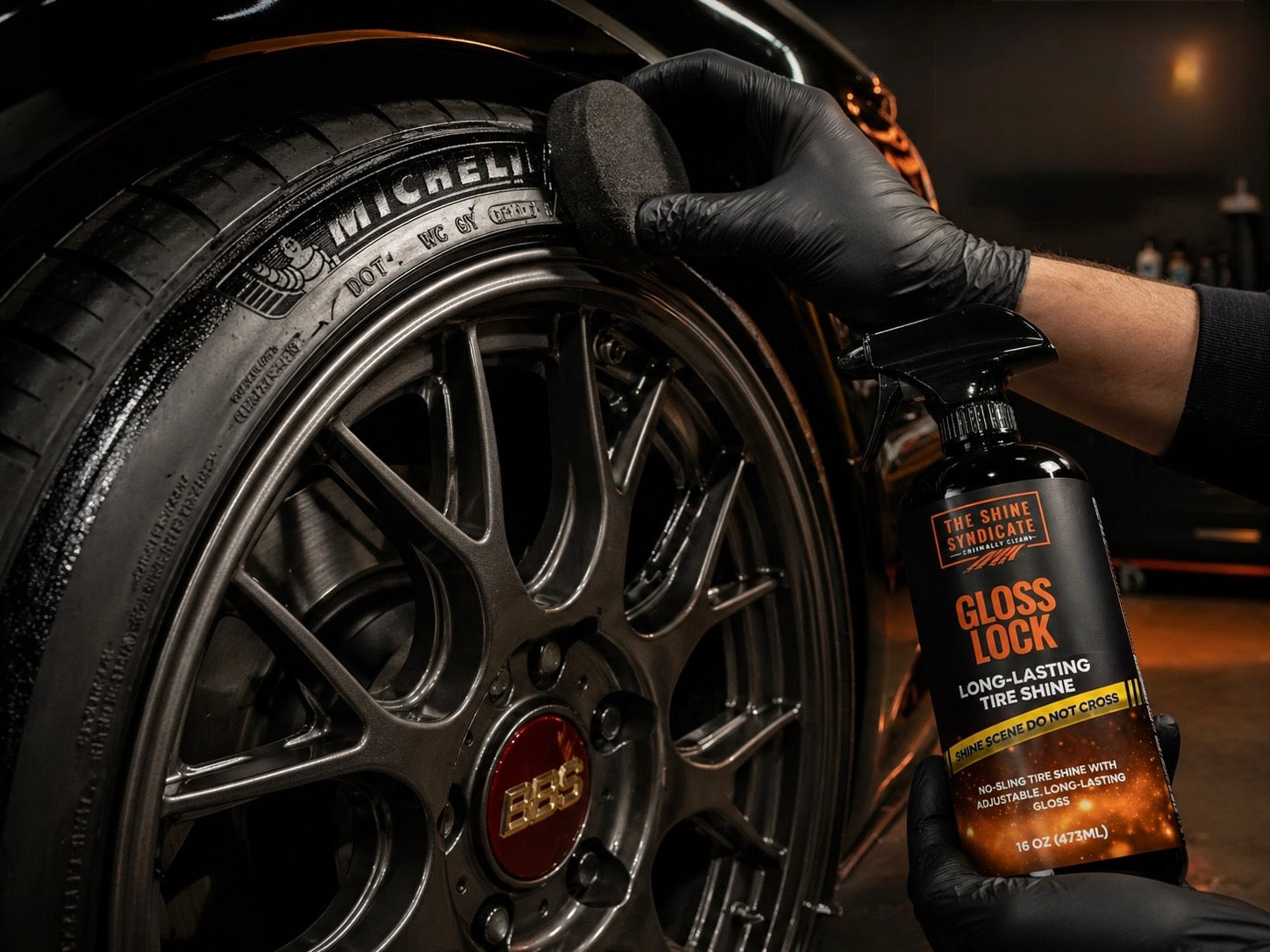 Gloss Lock – Long-Lasting Tire Shine