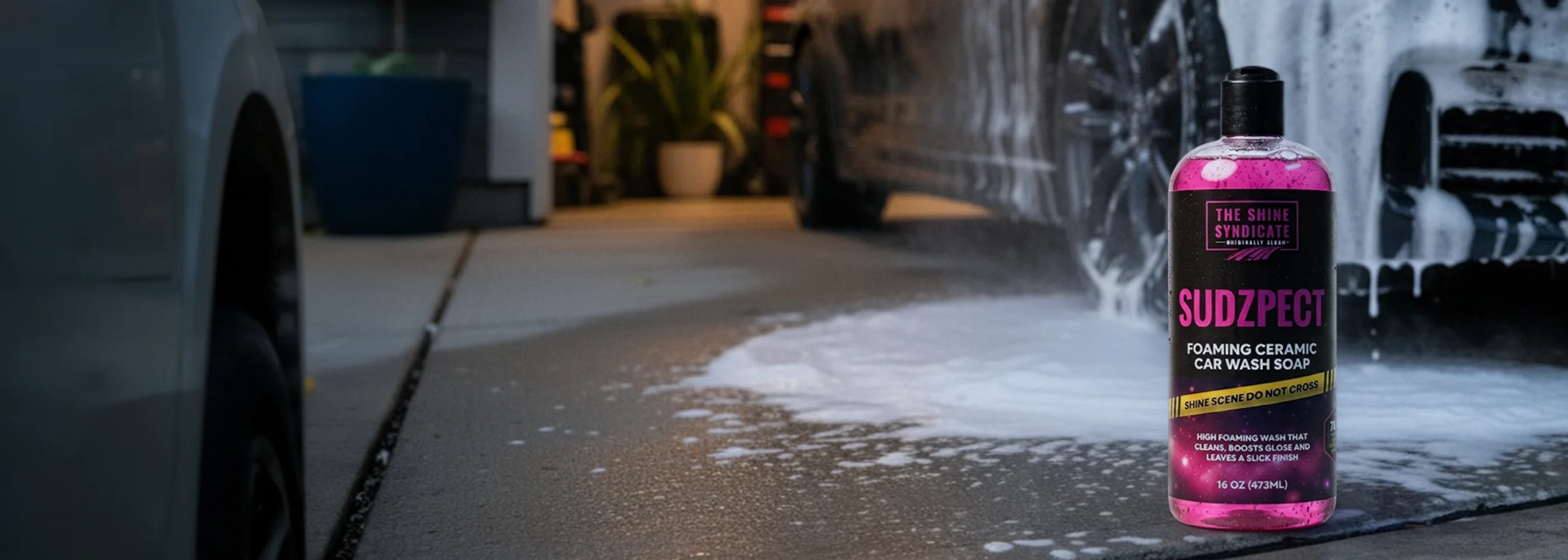 the shine syndicate sudzpect foaming ceramic car wash